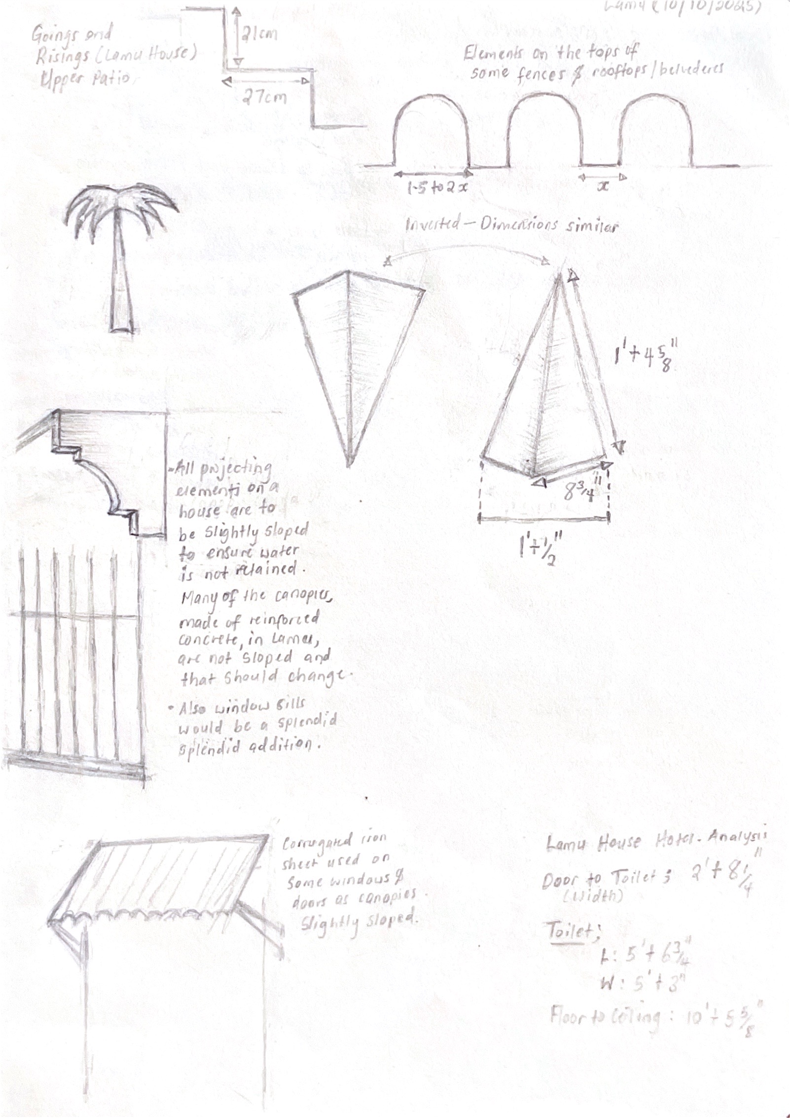 Measured Drawing - Design Analysis Lamu