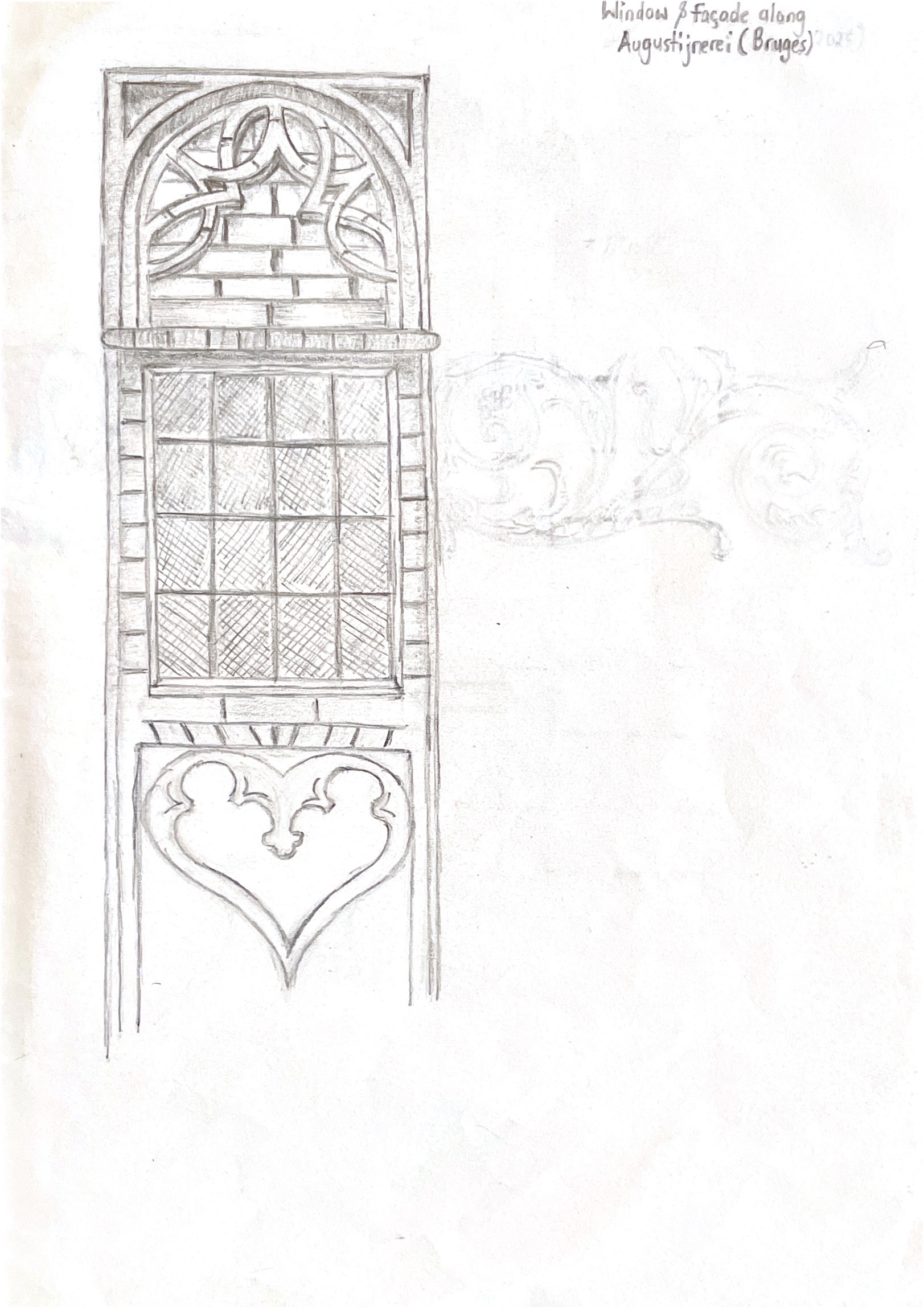 Measured Drawing - Facade Window