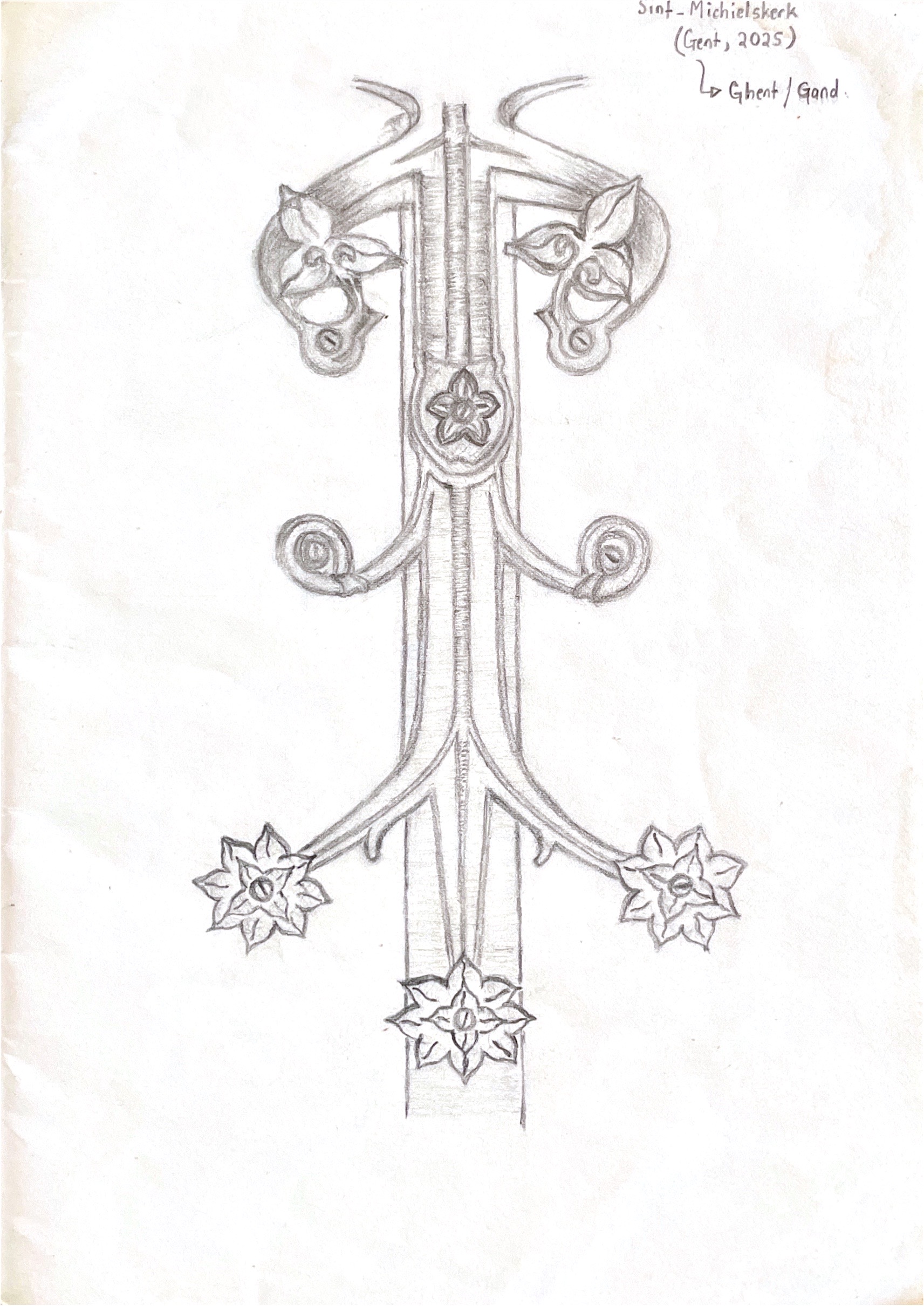 Measured Drawing - Sinf