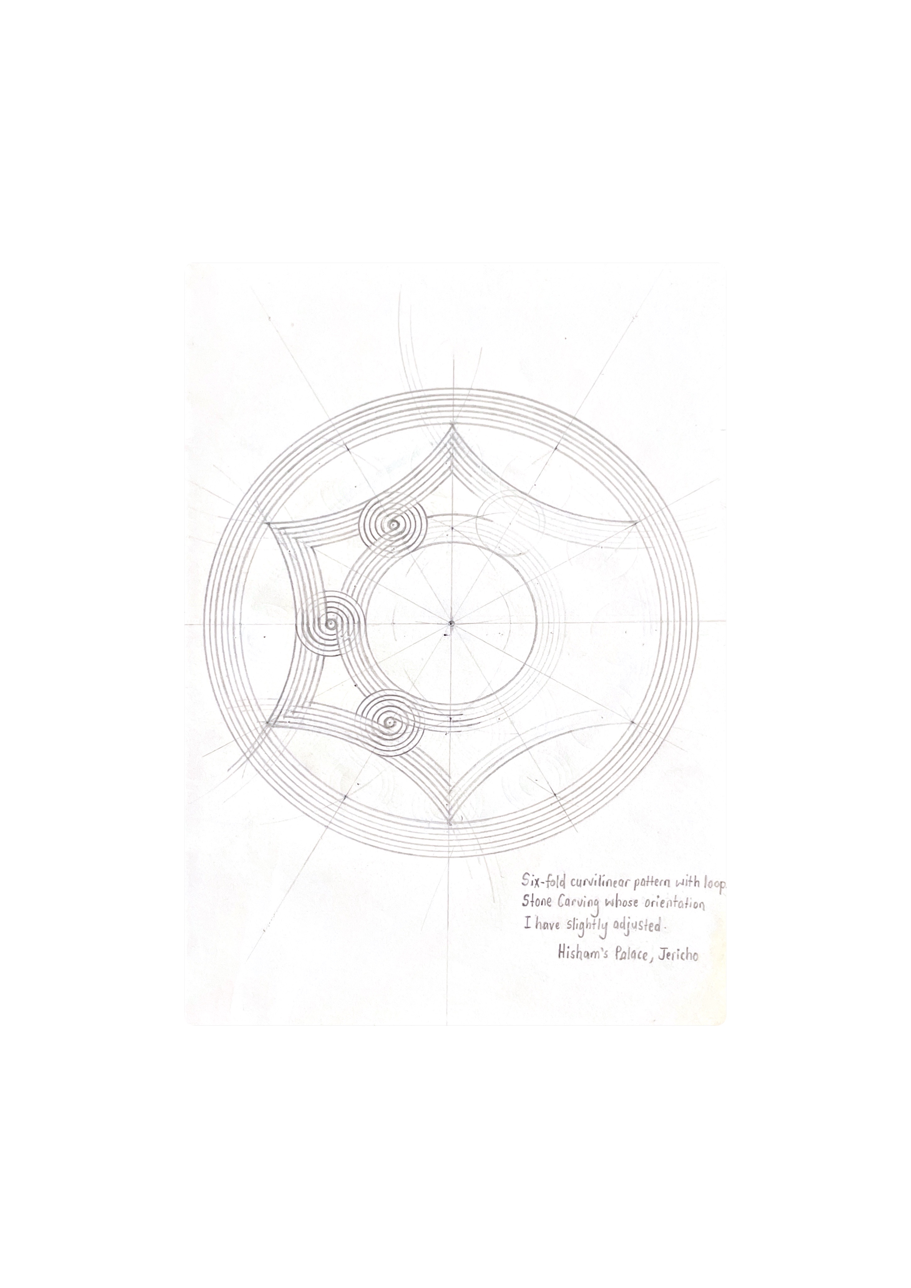 Measured Drawing - Stone Carving